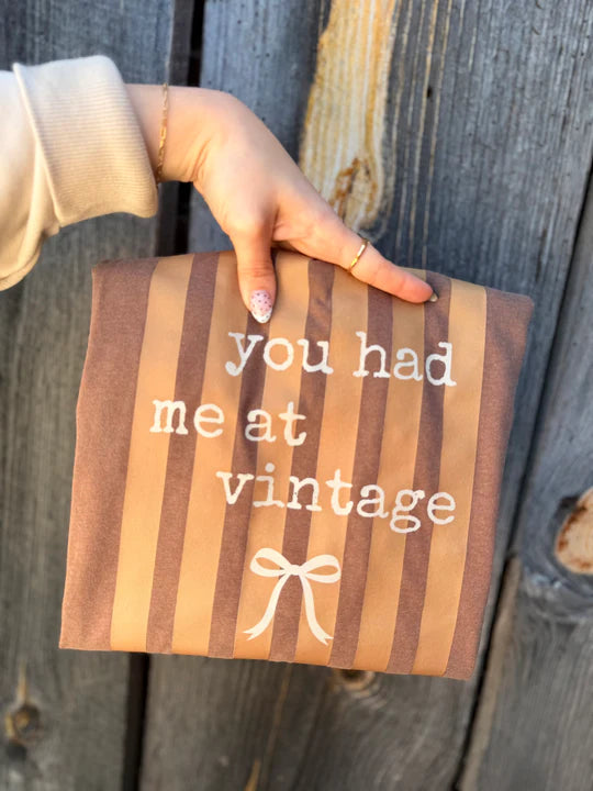 You Had Me At Vintage Graphic Tee