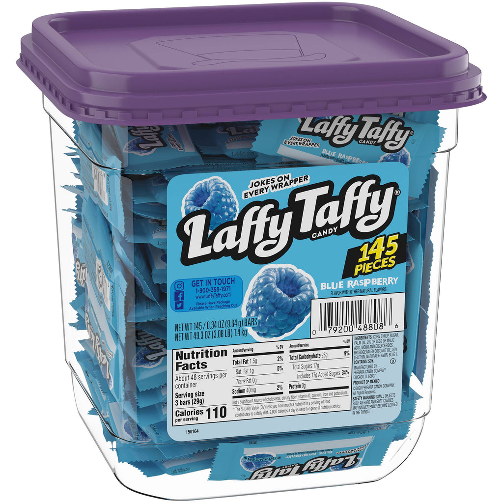 Laffy Taffy Blue Raspberry Mini Bars