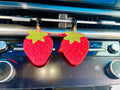 Strawberry VENT Car Freshie Set of 2 