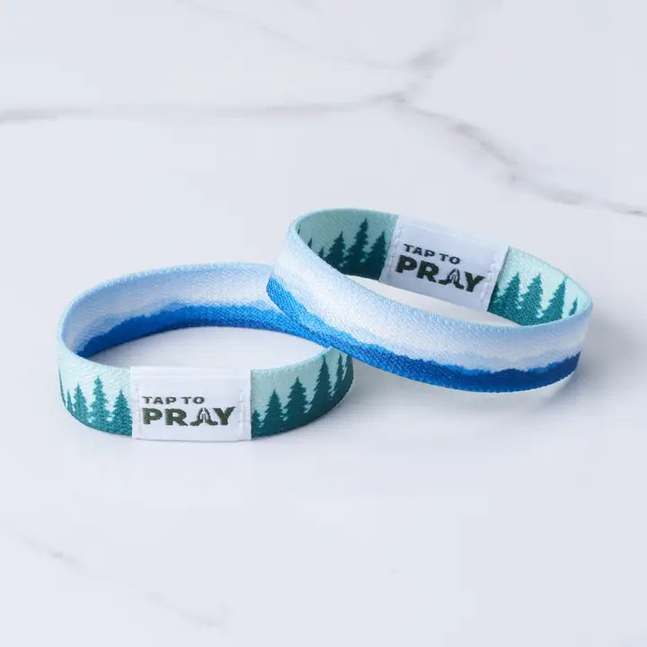 Tap To Pray™ Wristbands - Mountains & Forests