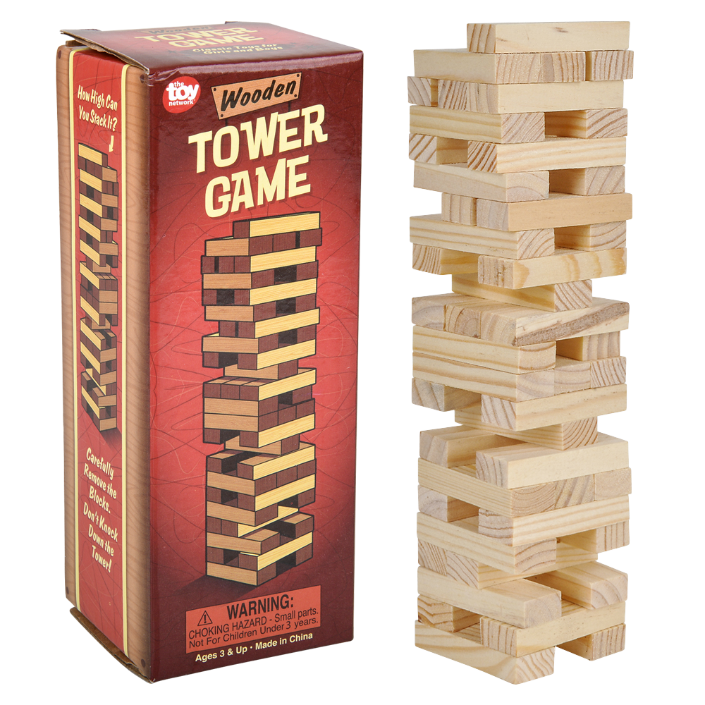 Wooden Tower Game