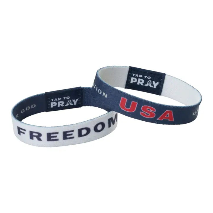 Tap To Pray® Wristband – Freedom