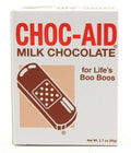 Choc-Aid Bandaids, Milk Chocolate, 2.7oz, 12ct Case