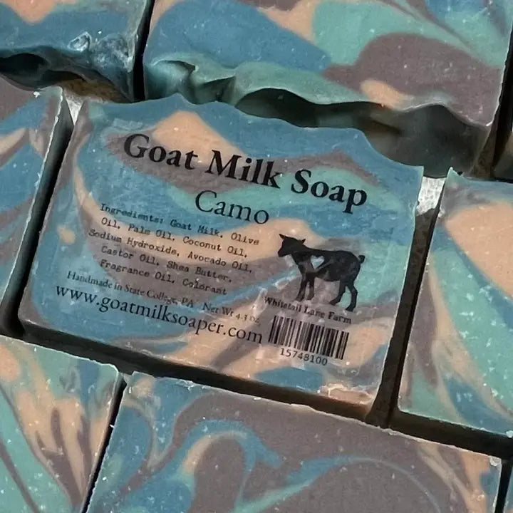 Camo Goat Milk Soap