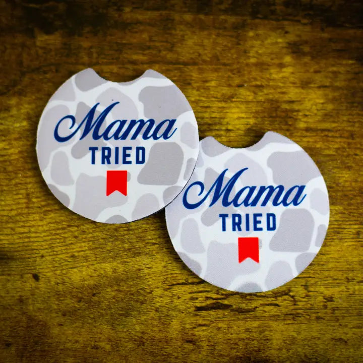 Mama Tried Car Coasters