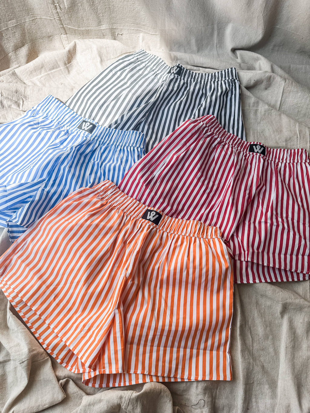 Striped Boxer Shorts