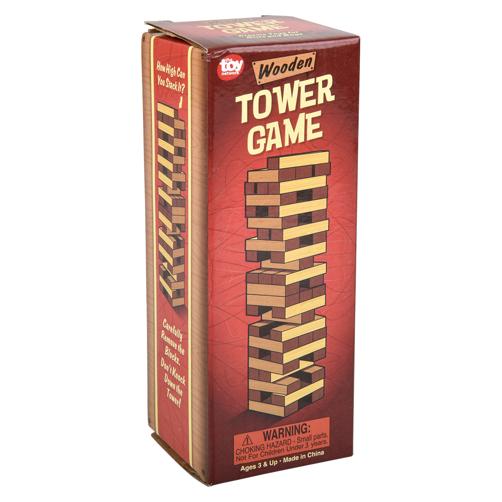Wooden Tower Game