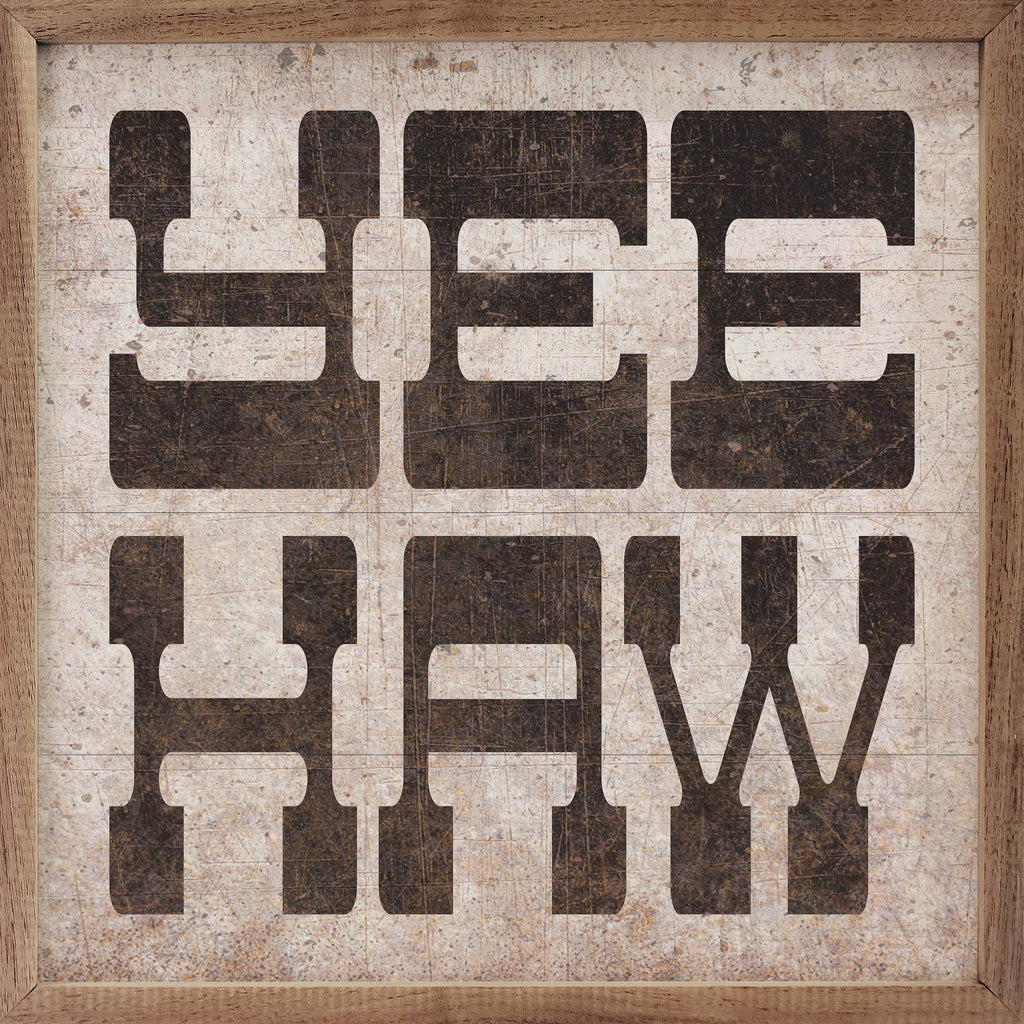 YeeHaw: 4 x 4 x 1