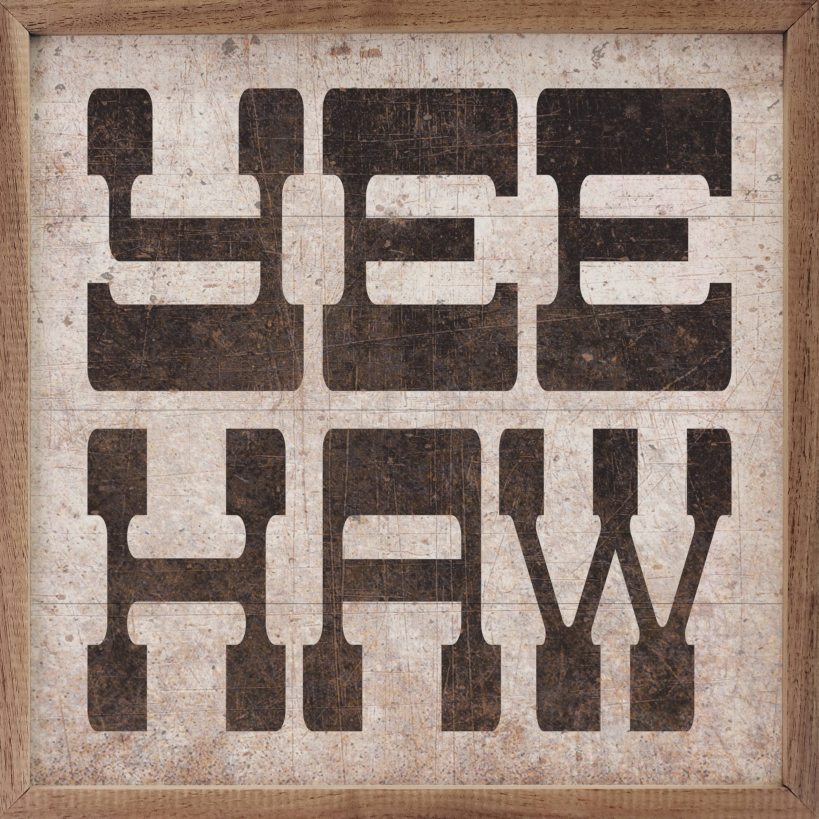 YeeHaw: 4 x 4 x 1