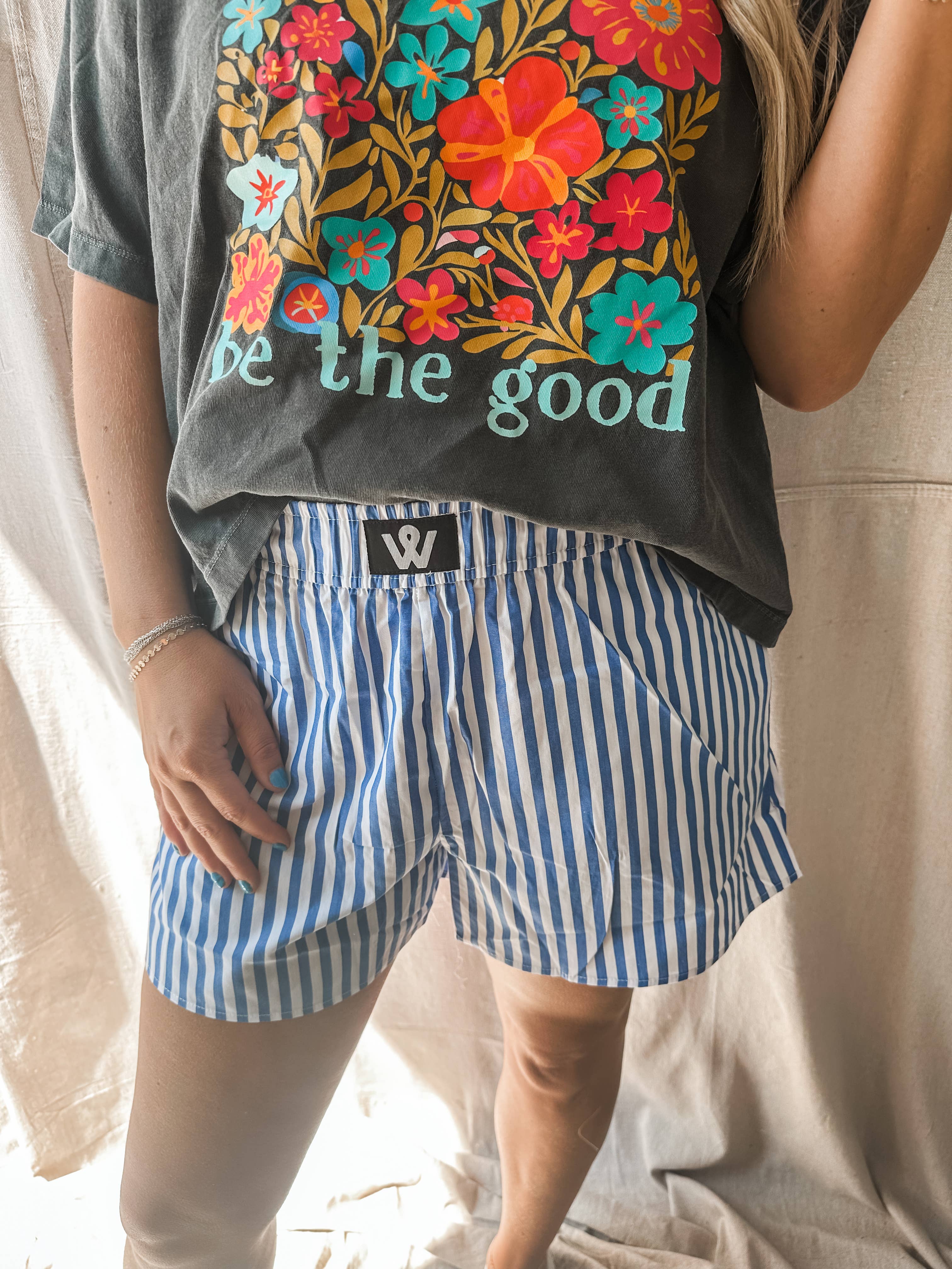 Striped Boxer Shorts