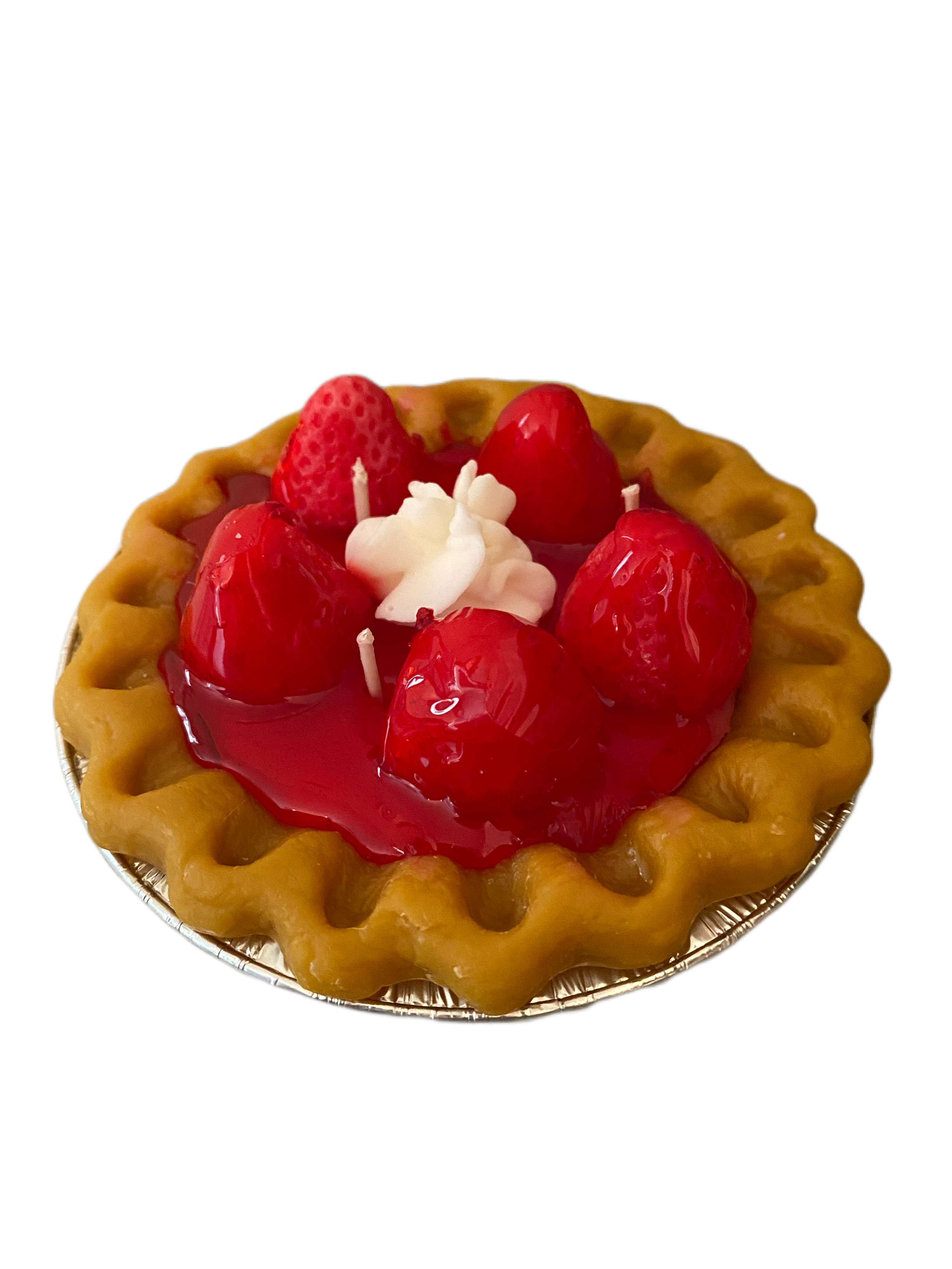 Strawberry Pie Candle-Dessert