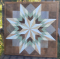 22x22" Barn Quilt : Sage