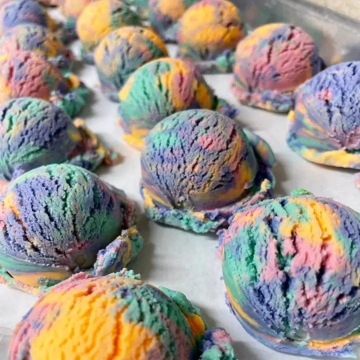 Rainbow Sherbert Bubble Scoop