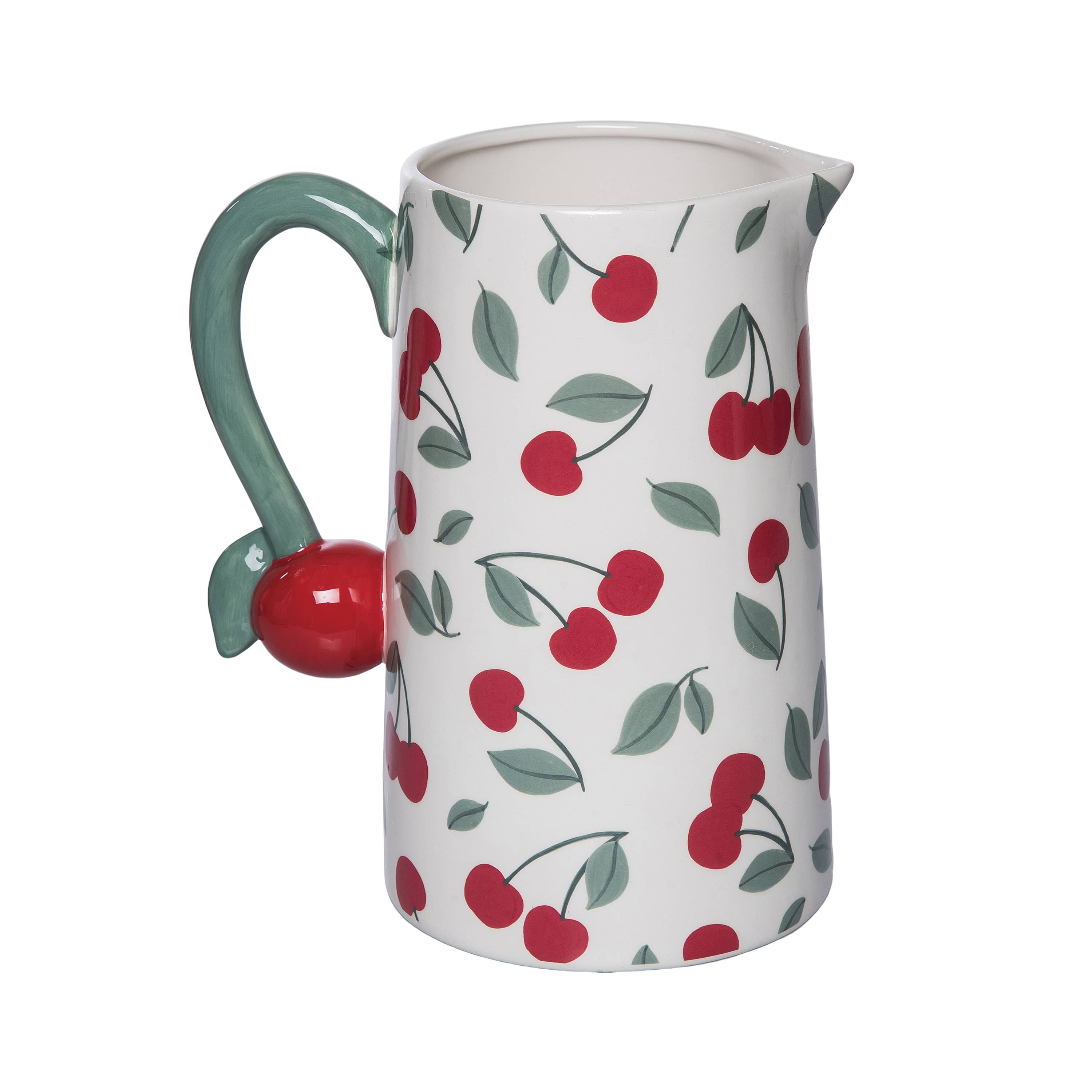 Dol Cherry Pitcher - Spring Ceramic Drinkware