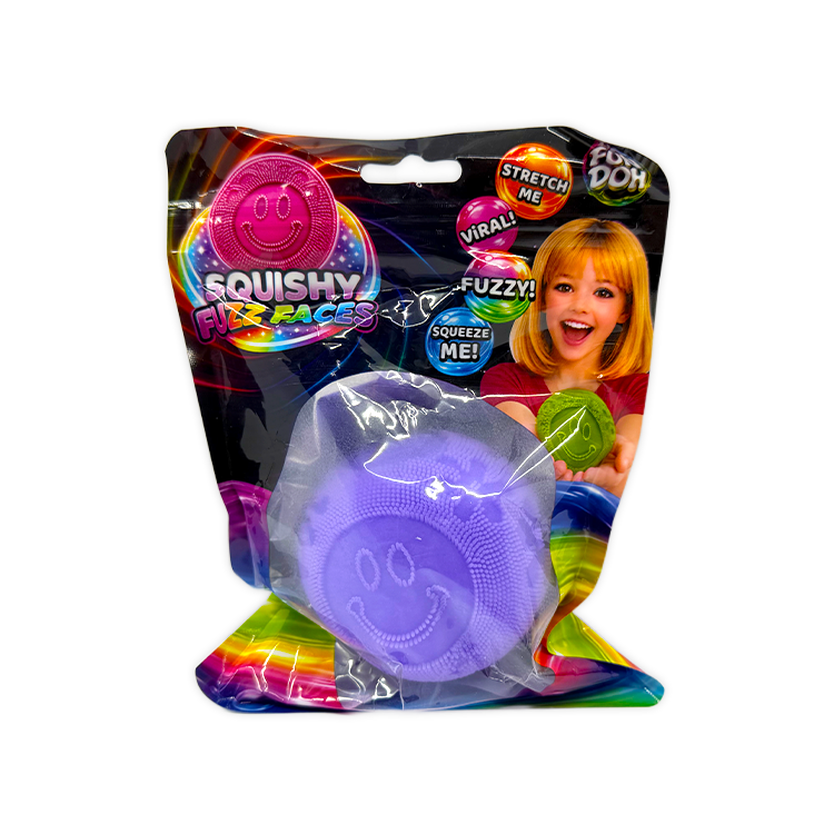 Fun Doh Fuzzy Face Squishy Sensory Toy Variety
