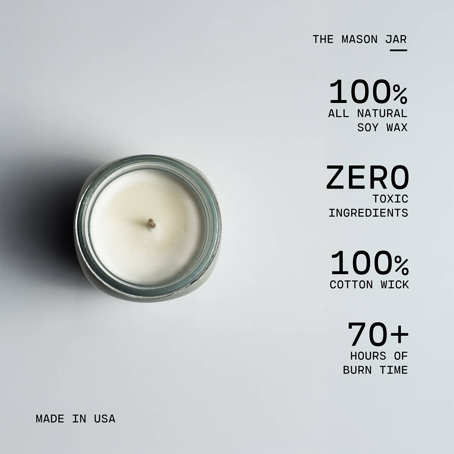 13 oz Mason Jar Candle: Pink Peony