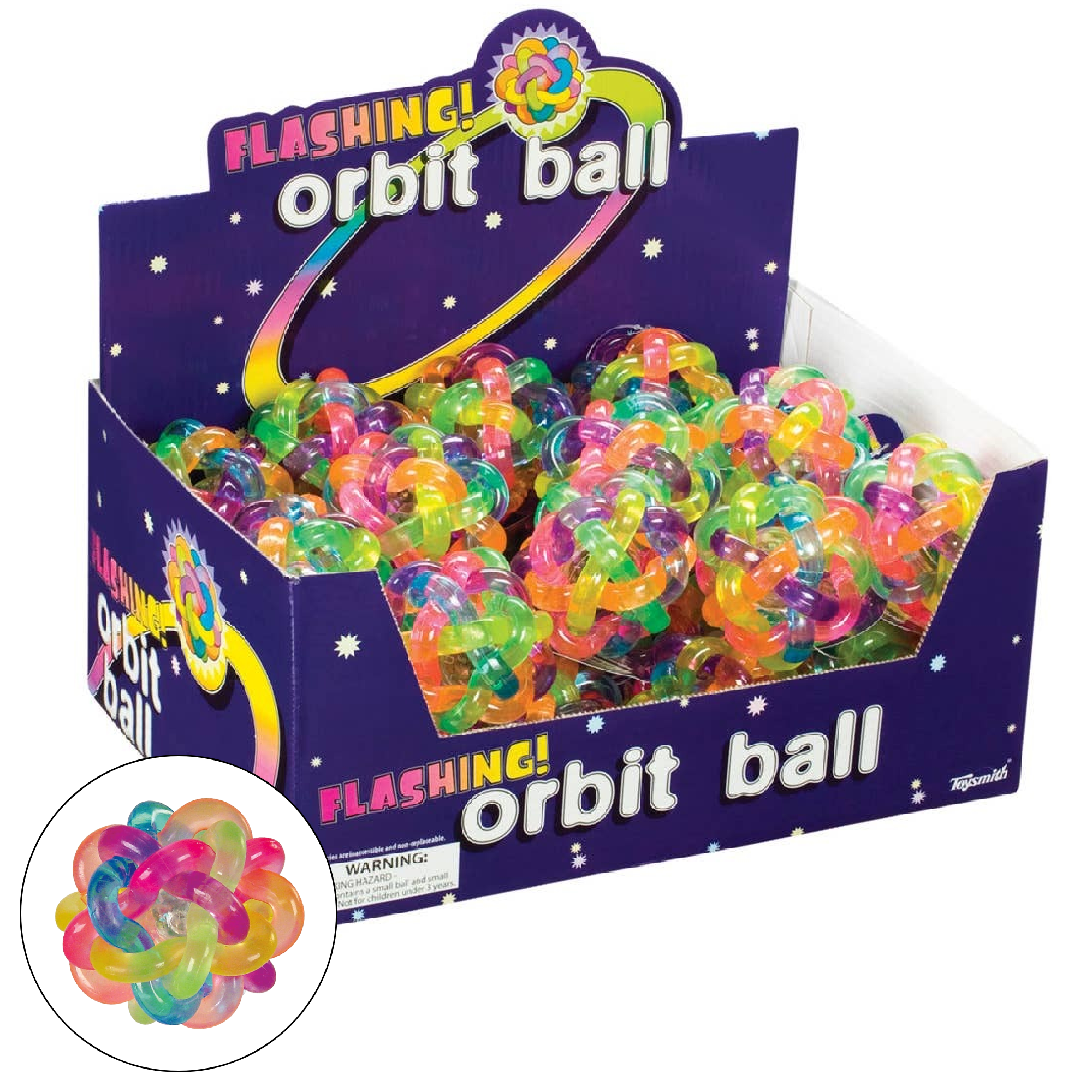 Flashing Orbit Ball Fun Light Up Toy
