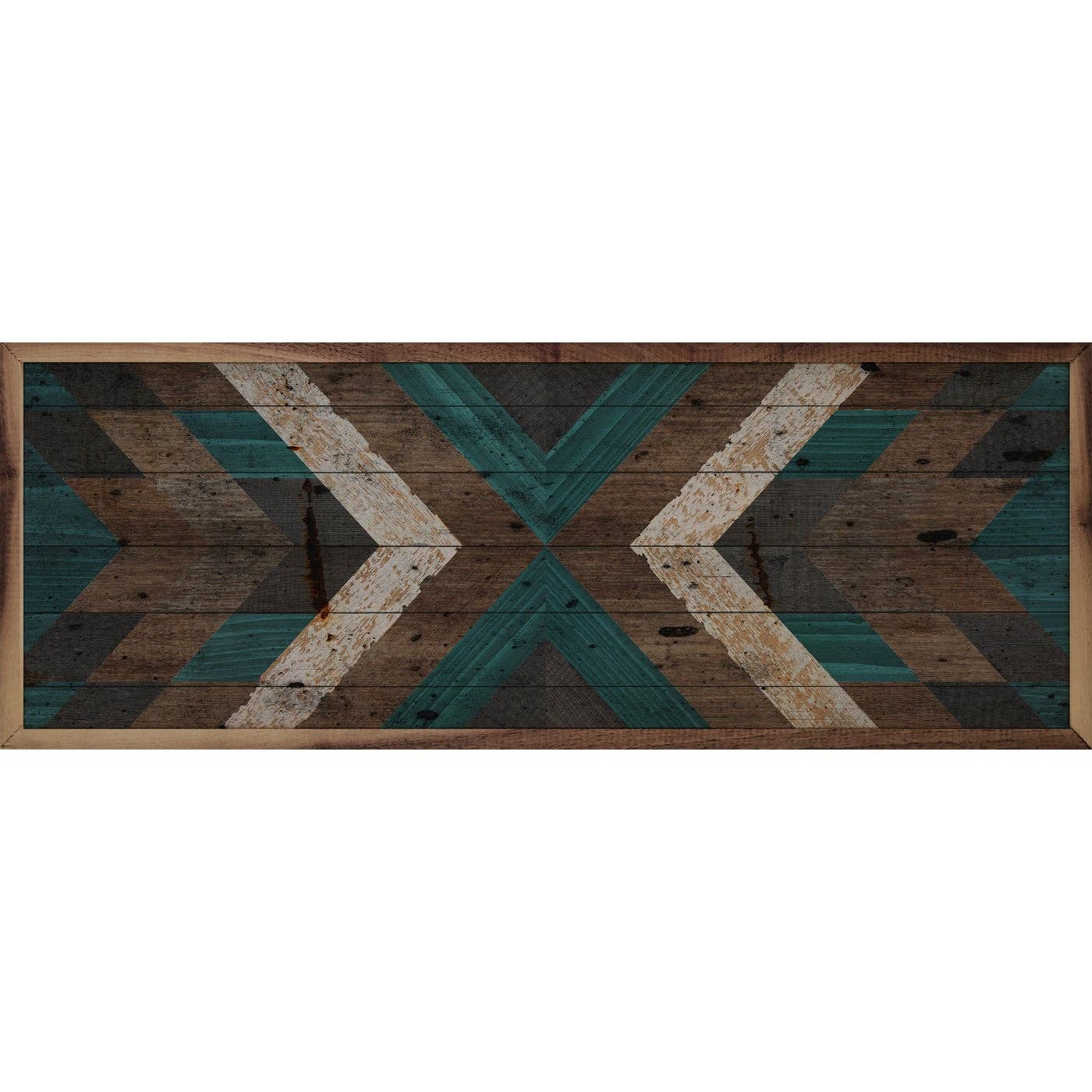 Pattern Rustic Green Wood