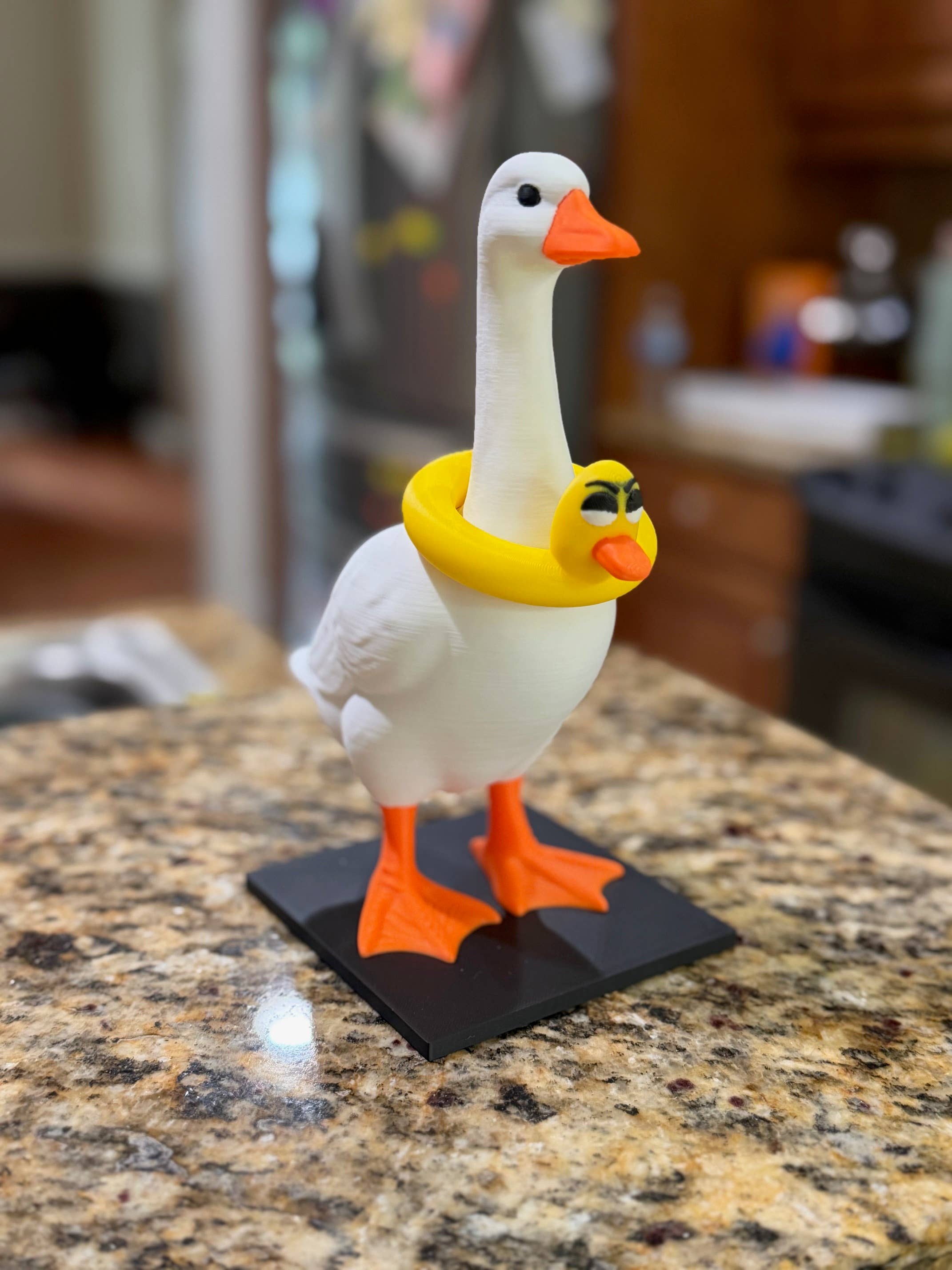 Desk Goose Duck Float | 3d Printed |