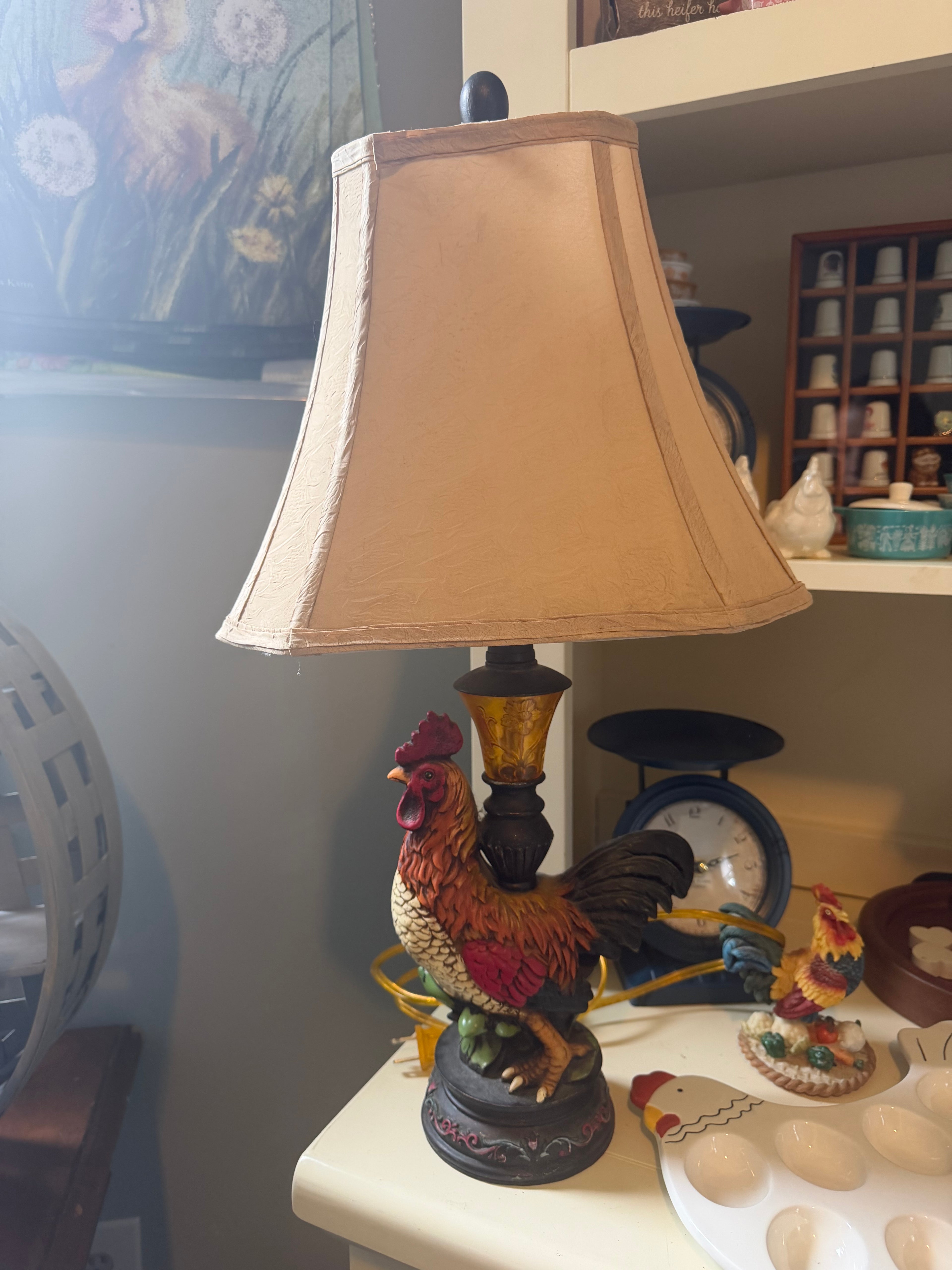 Rooster Lamp