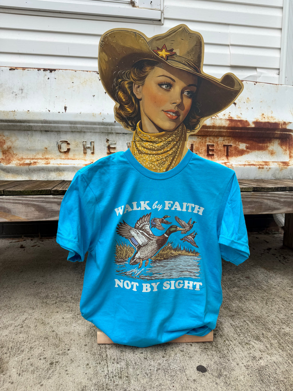 Walk By Faith Graphic Tee