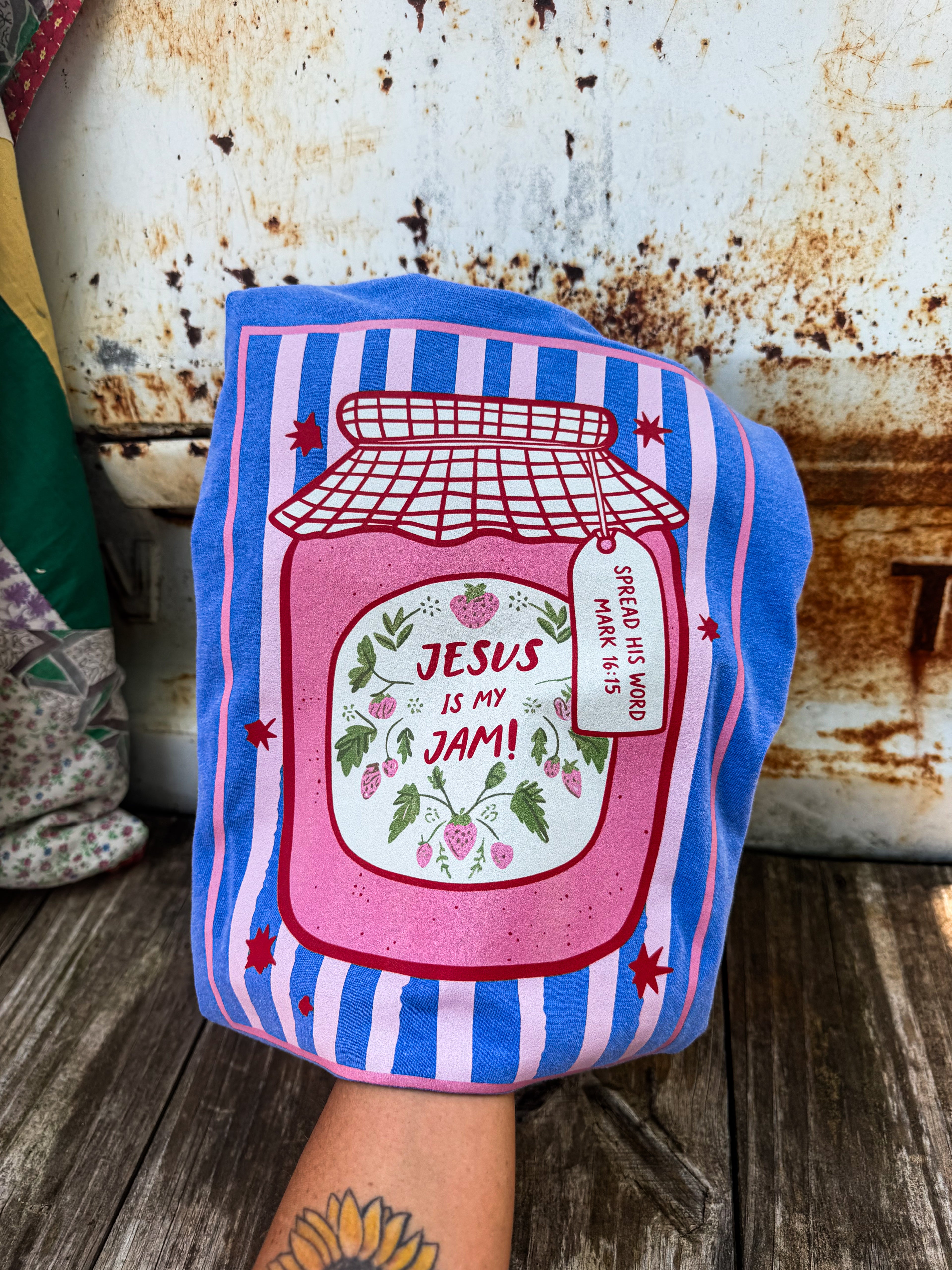 Jesus Is My Jam Graphic Tee