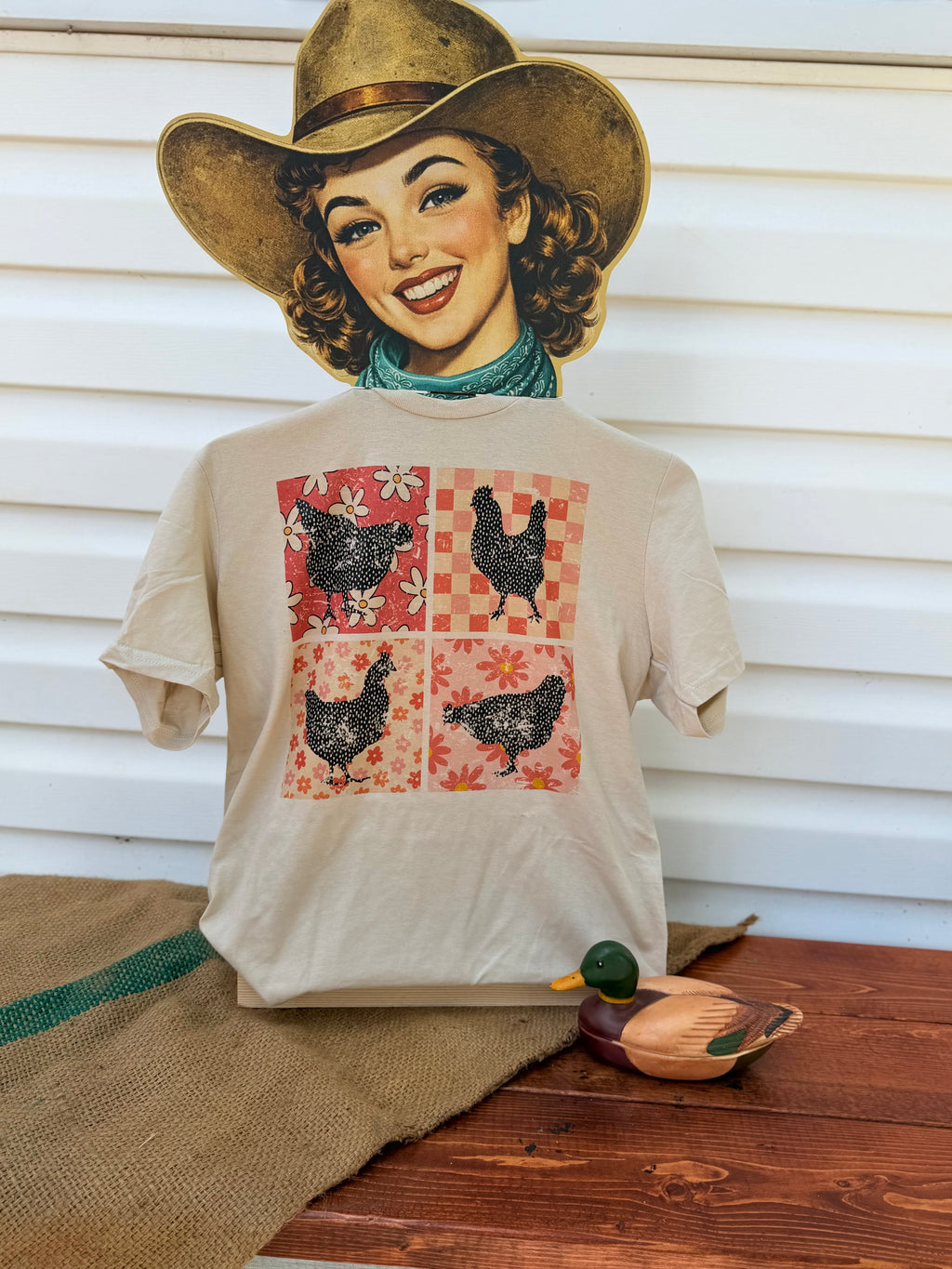 Spring Chickens Graphic Tee