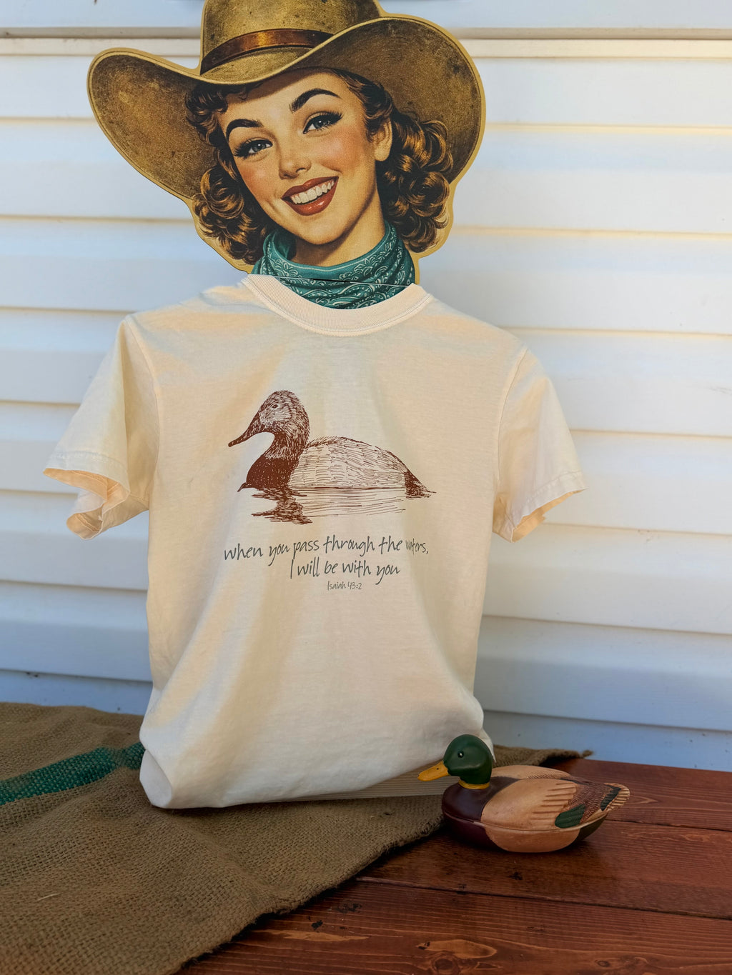 Isiah 43:2 Graphic Tee- Made To Order
