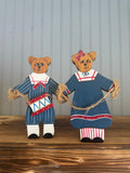 Two Piece Bear Shelf Sitters
