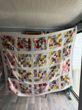 Puzzling Patches Quilt Topper