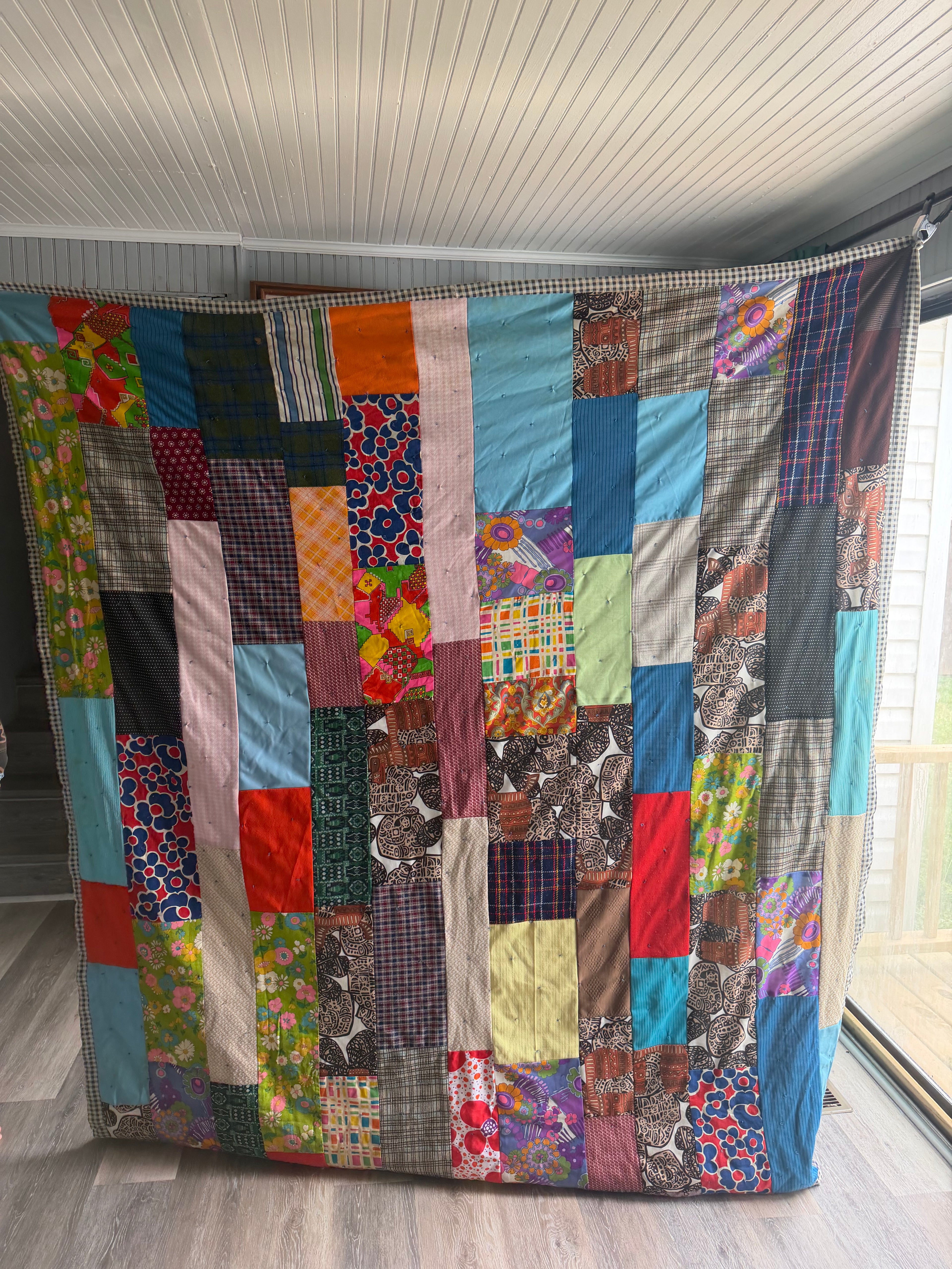 Puzzled Patches Quilt
