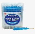 Old Fashion Rock Candy On A Stick- Blue Raspberry