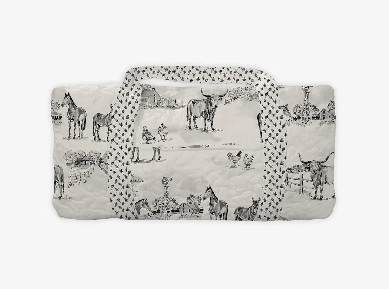 Donkey Toile Weekender Duffle Bag