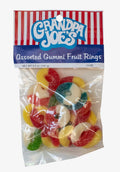 Grandpa Joes Assorted Gummi Fruit Rings