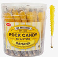 Old Fashion Rock Candy On A Stick- Banana