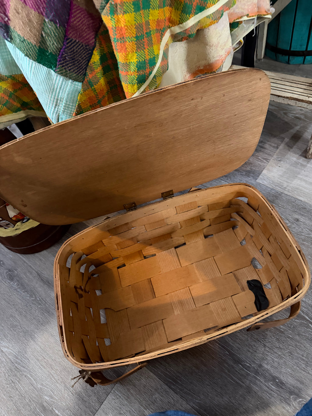 Vintage Picnic Basket