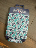 Green Salt Duck Camo Koozie