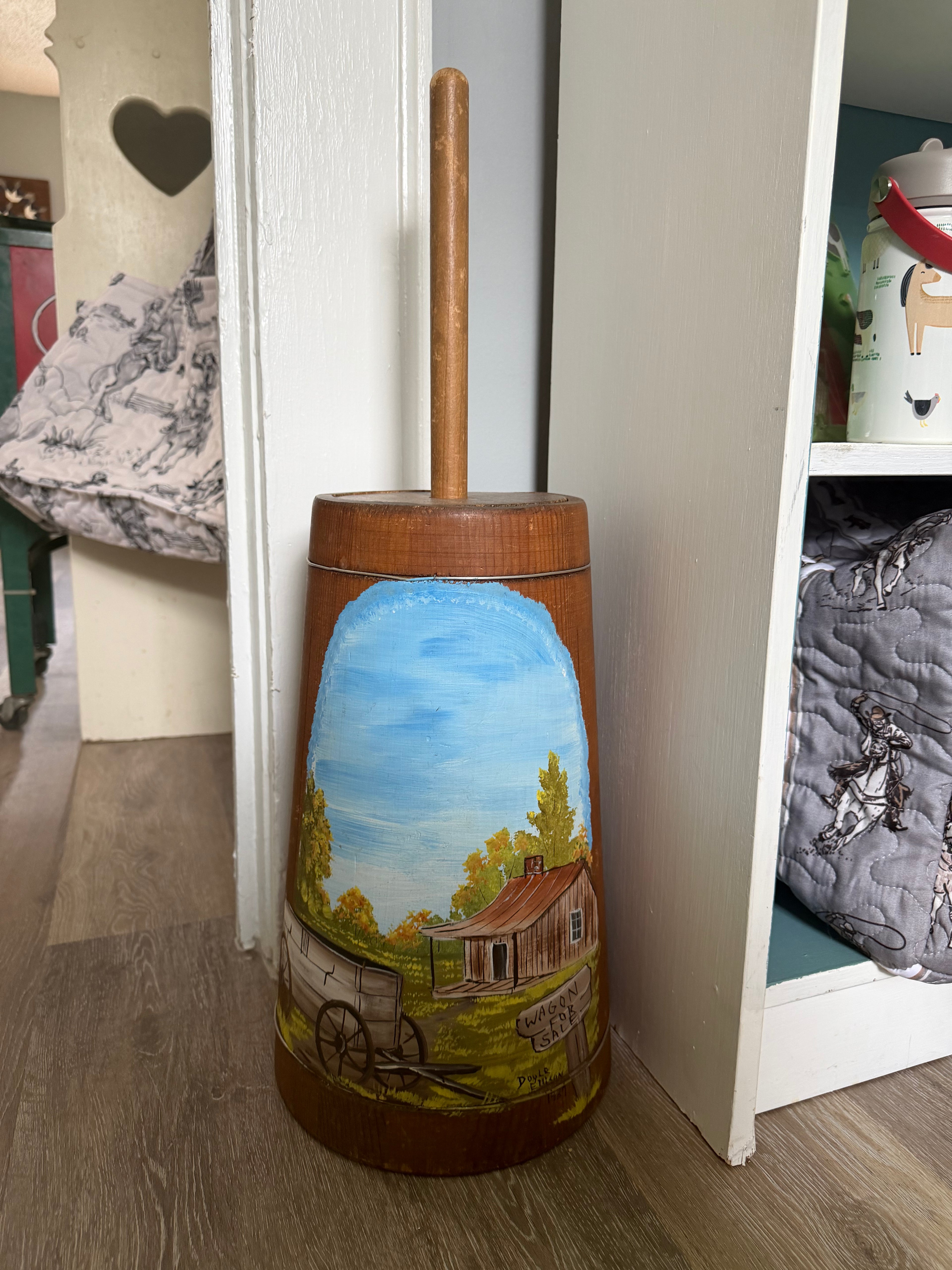 Vintage Homestead Butter Churn