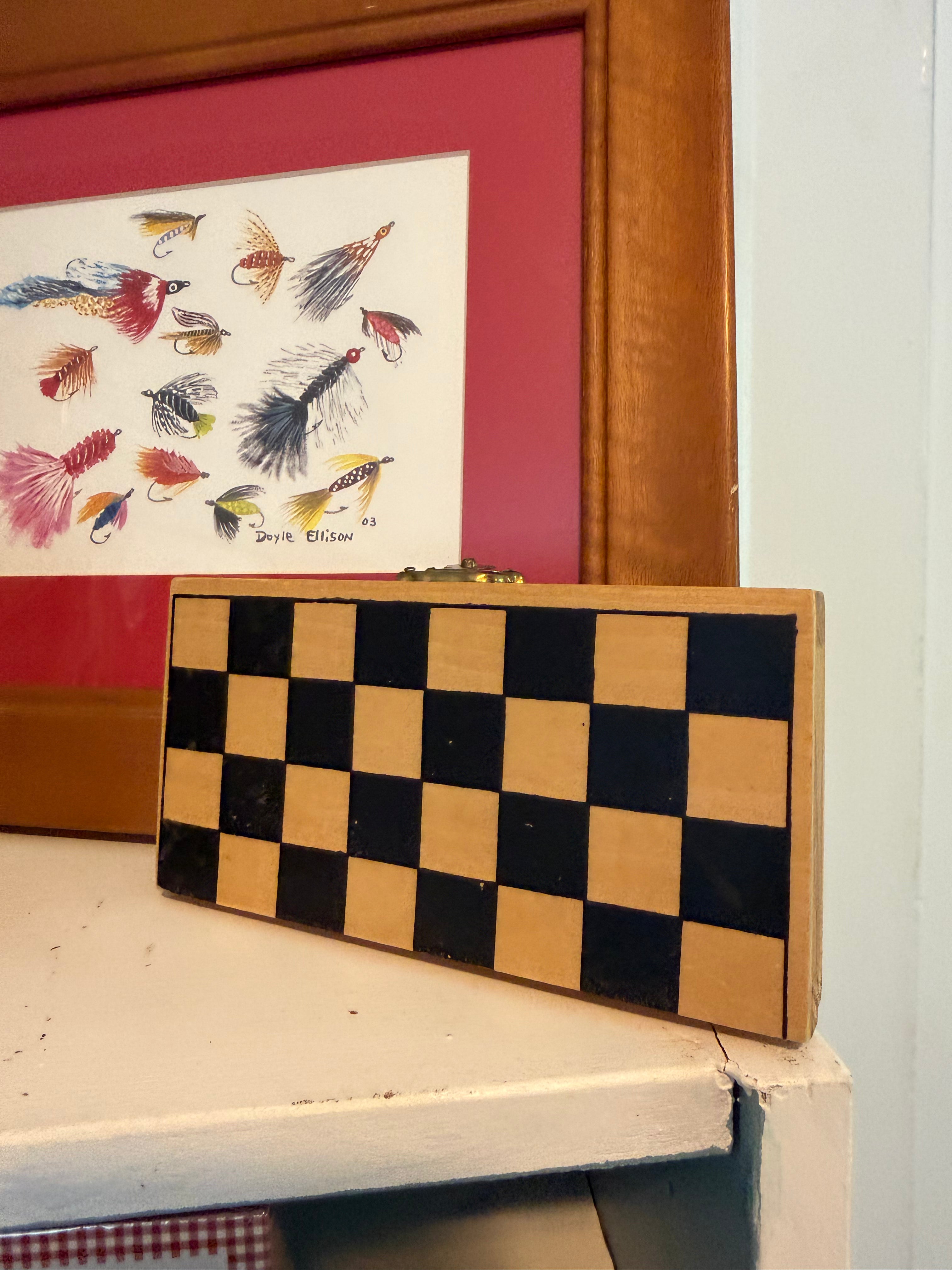 Handheld Checkers Set
