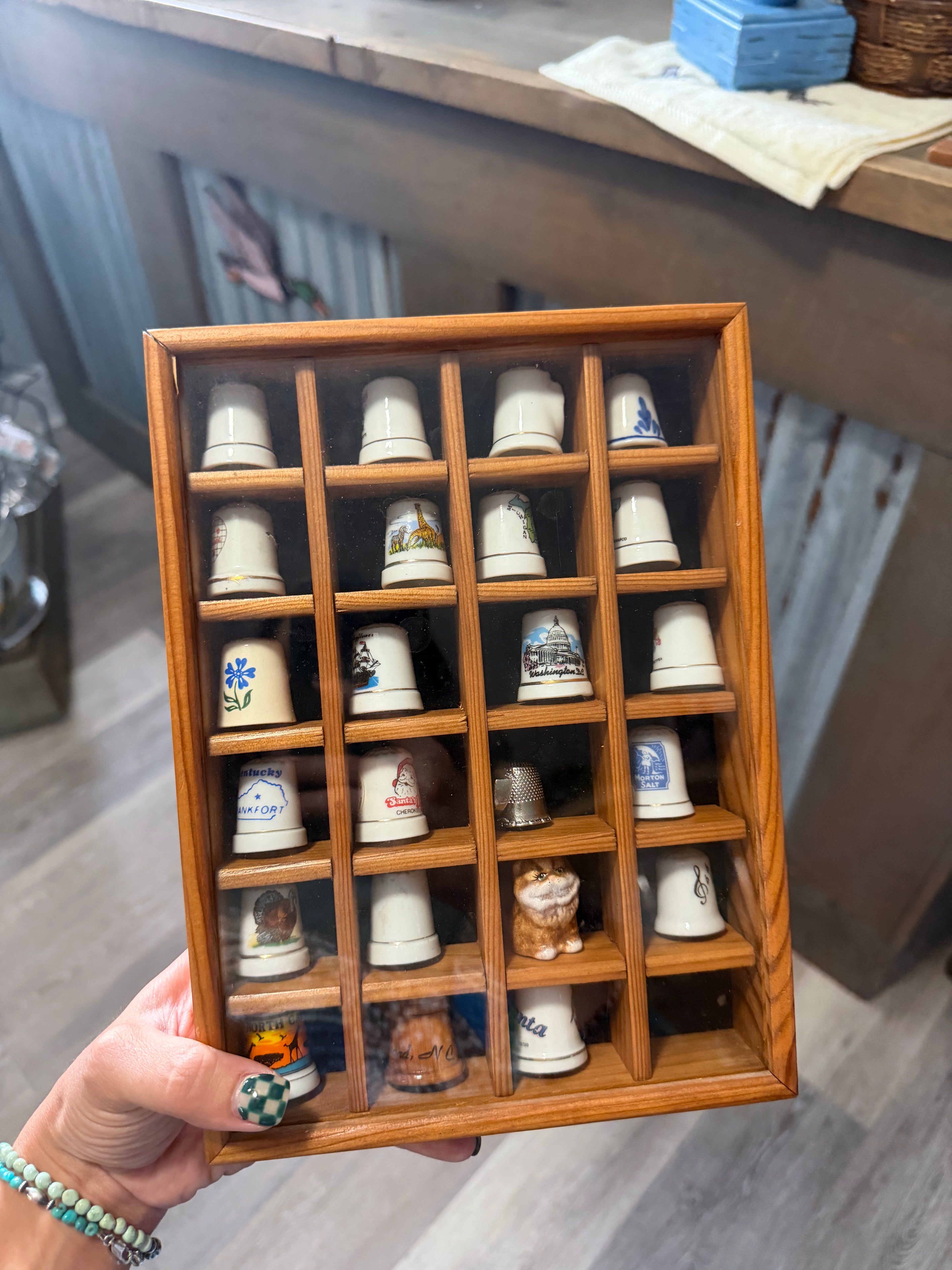 Thimble Trinket Shelf