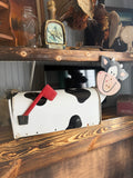 Moo Mail Vintage Mailbox