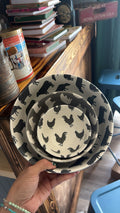 Farm Animals Bowl Set