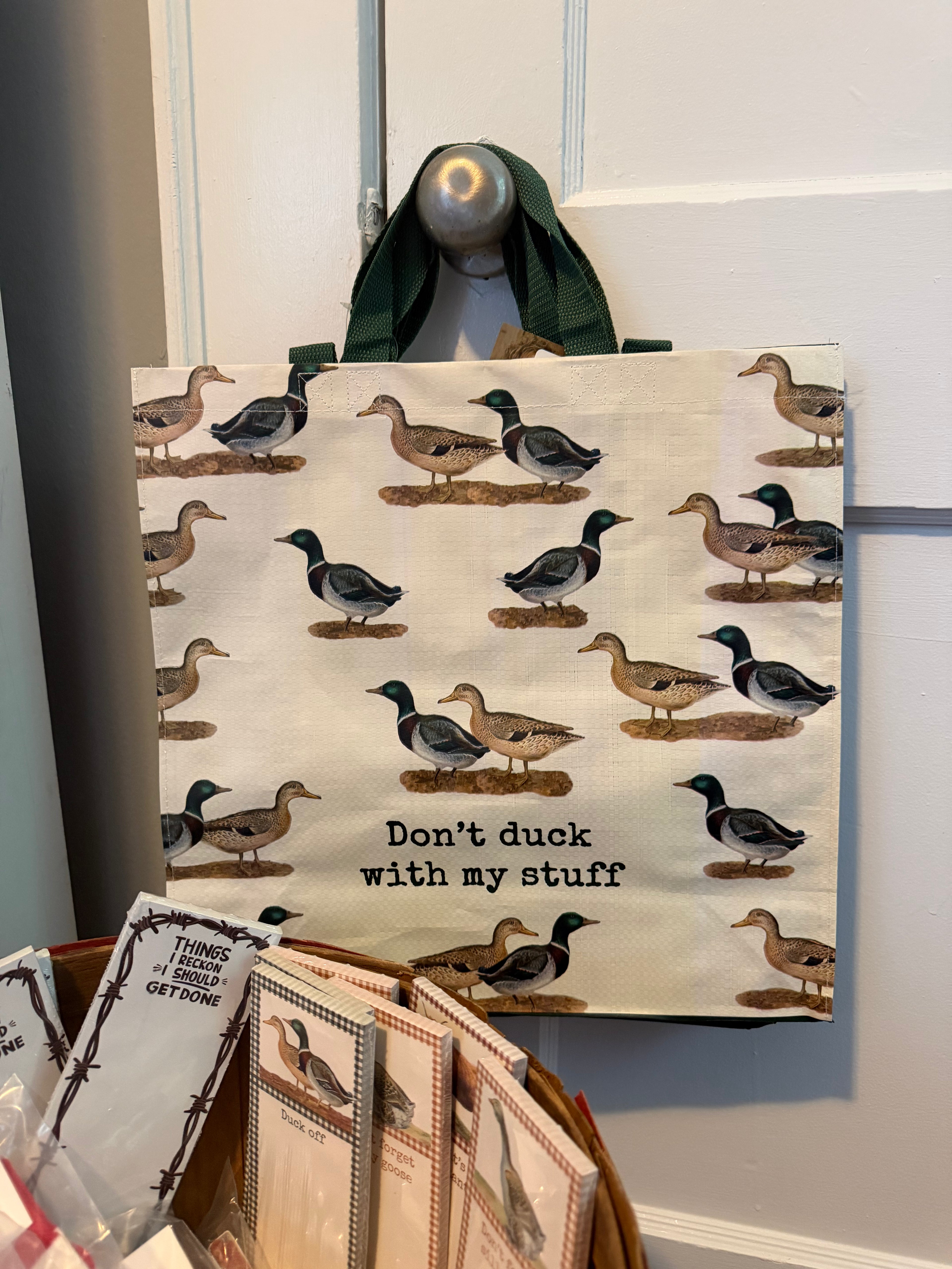 Don't Duck With My Stuff Market Tote