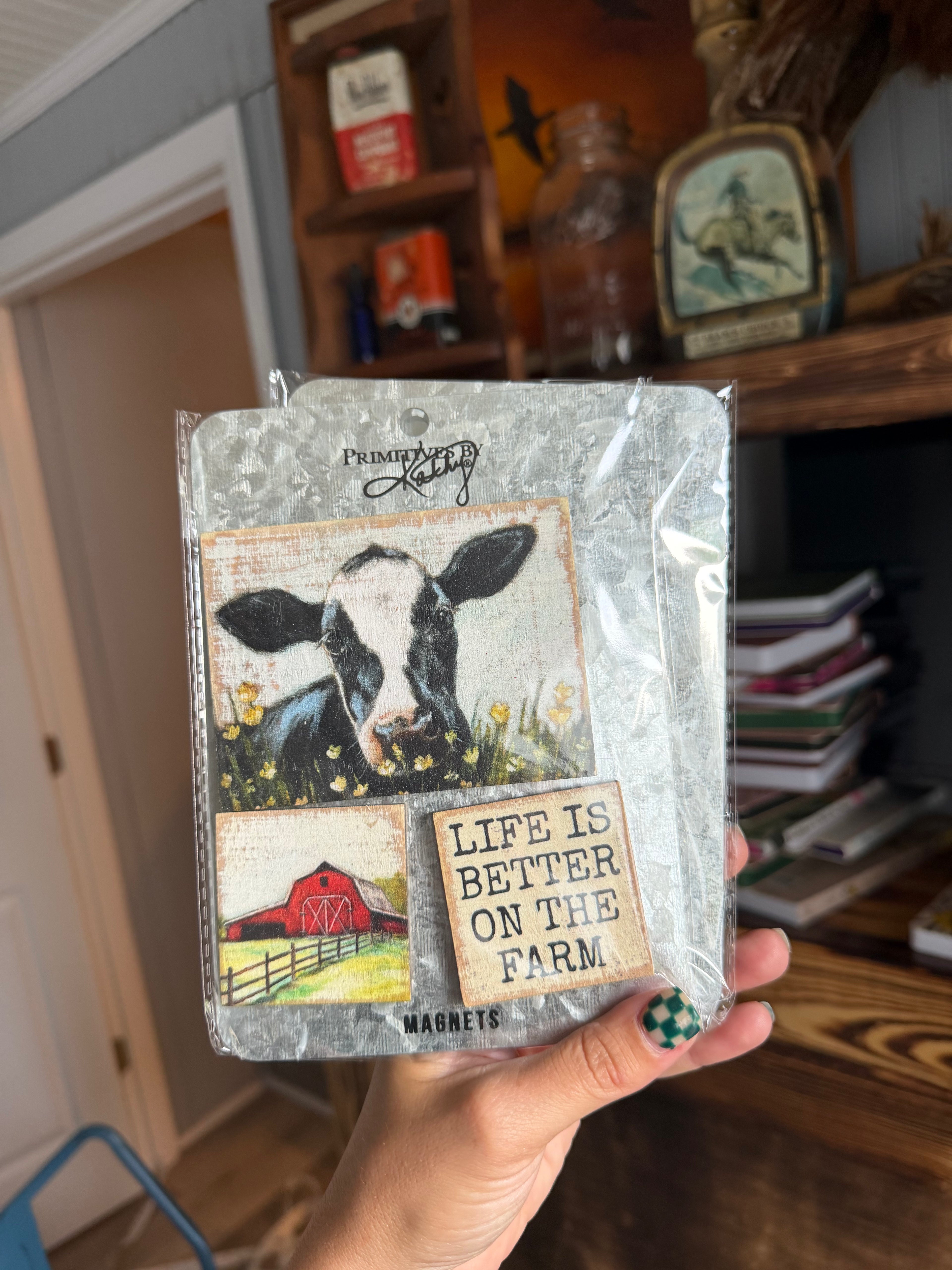 Life Is Better On The Farm Magnet Set
