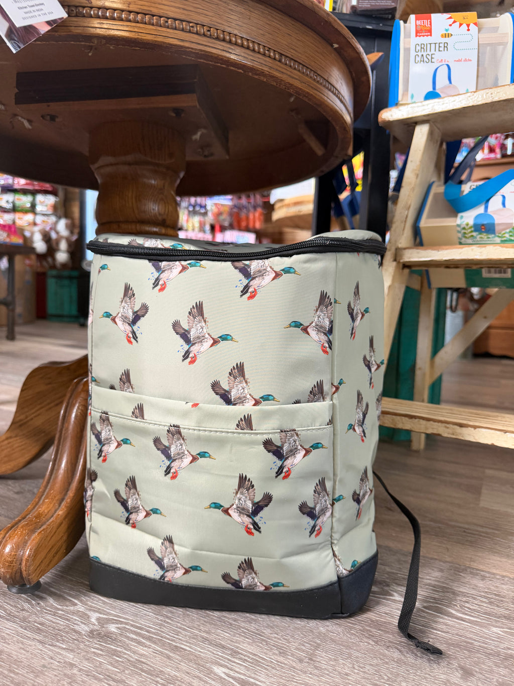 Green Duck Backpack Cooler