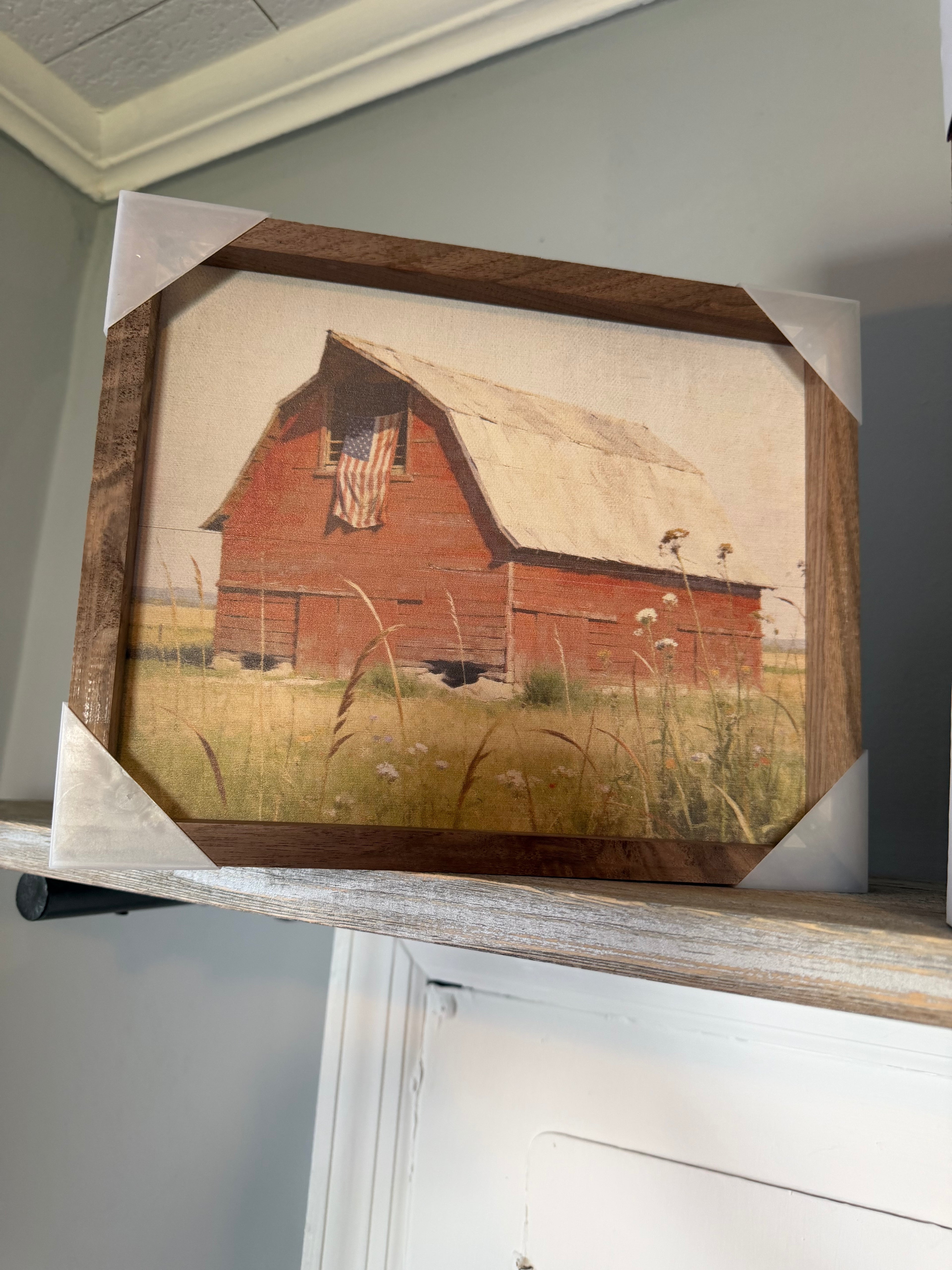 Red Barn Of The Heartland: 10x8