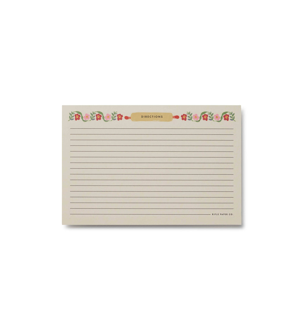 Pack of 12 Home Sweet Home Recipe Cards