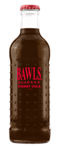 Bawls Soda, Cherry Cola Soda, 10oz Glass Bottle
