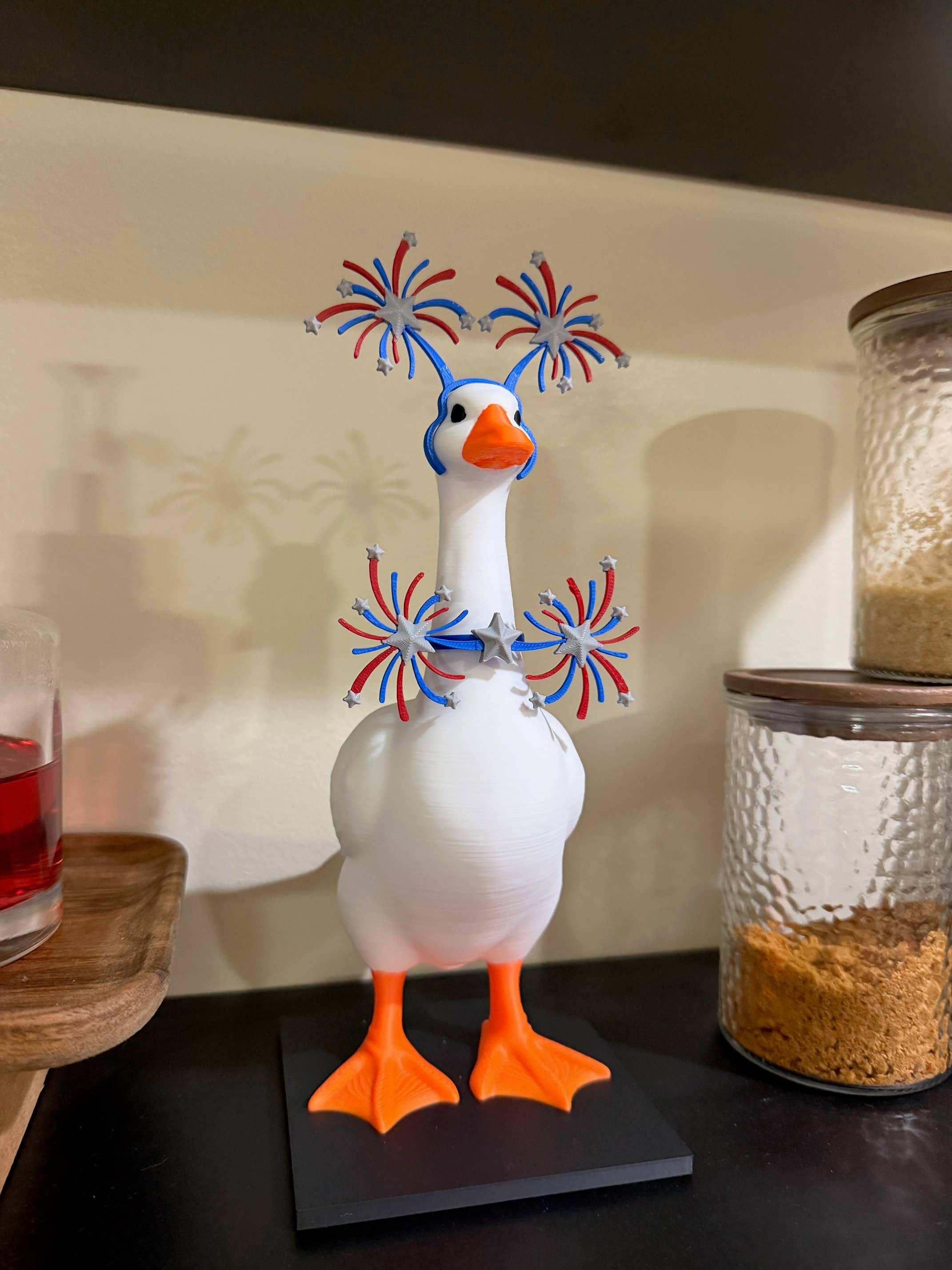 Desk Goose Fireworks accessory | 3d Printed |