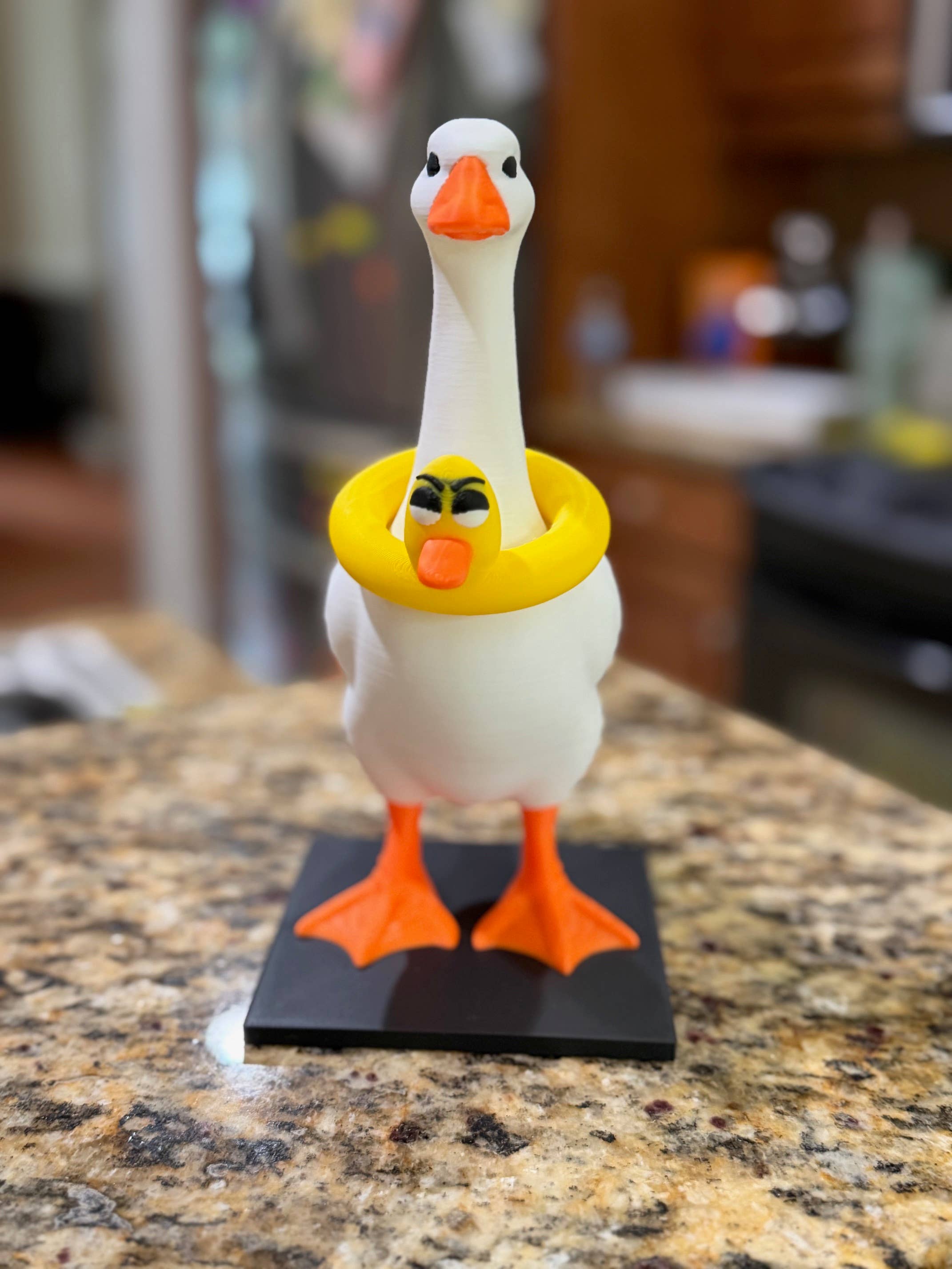 Desk Goose Duck Float | 3d Printed |